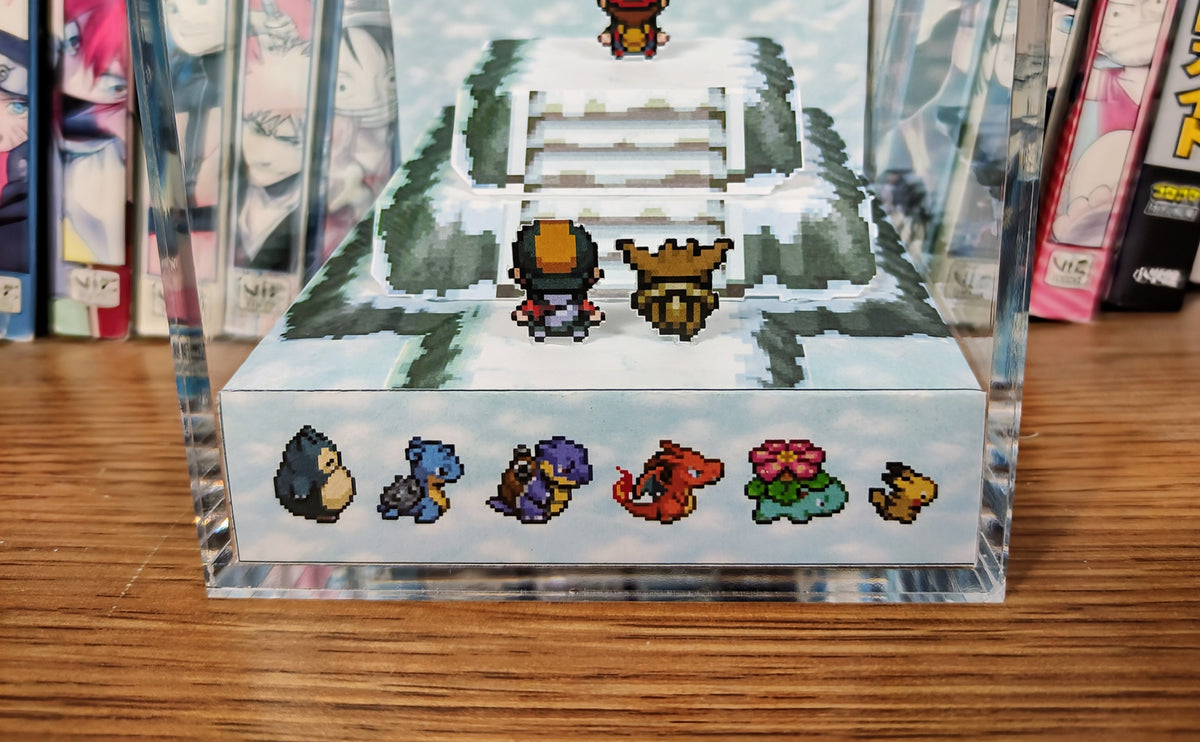CUSTOMIZABLE Overworld (Trainer Red - Mt Silver) – Pixel Package