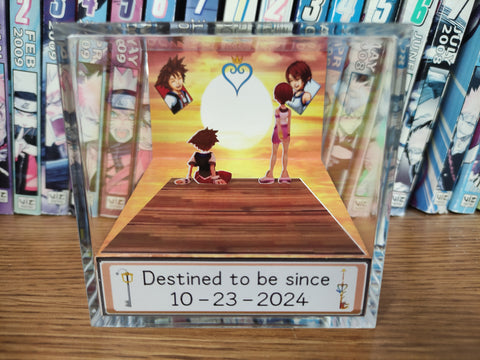 CUSTOMIZABLE Kingdom Hearts Sora and Kairi