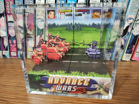 Advance Wars - Battle Scene (Variety - Tanks / Infantry) - Pixel Package