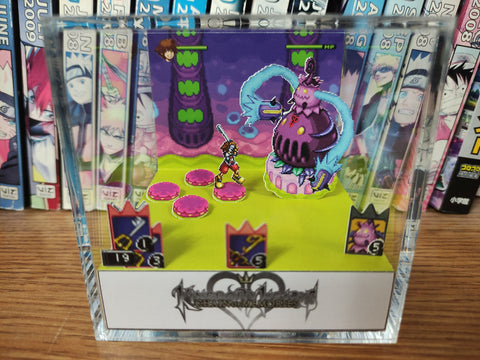 Kingdom Hearts CoM Sora Vs Parasite Cage