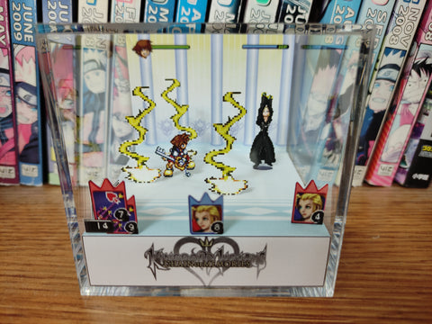 Kingdom Hearts CoM Sora Vs Larxene